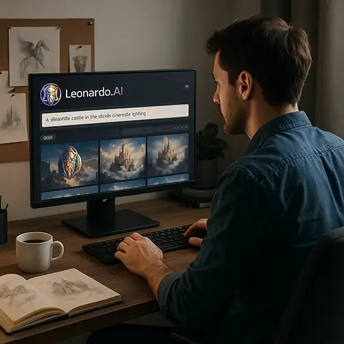 هوش مصنوعی ساخت عکس Leonardo AI