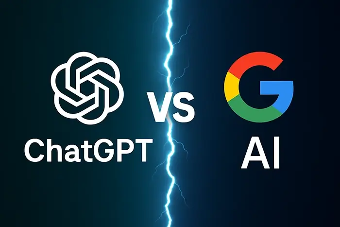 تفاوت های هوش مصنوعی گوگل و ChatGPT