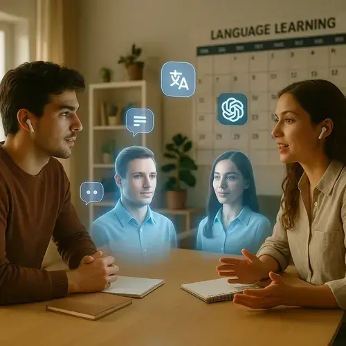 پلن ۳۰ روزه مکالمه با هوش مصنوعی، مفهوم و مزایای یادگیری زبان با هوش مصنوعی