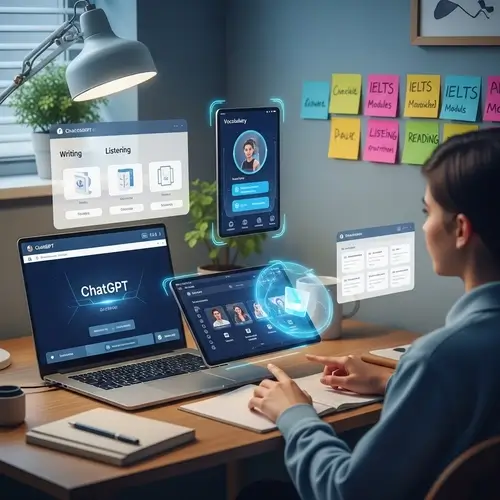 تمرین آیلتس با هوش مصنوعی