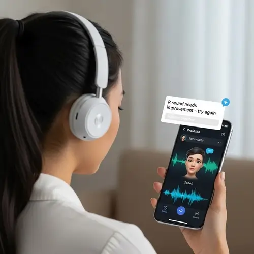 تصحیح لحظهای تلفظ در آیلتس اسپیکینگ با Praktika