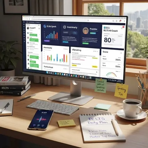 ابزارهای هوش مصنوعی برای یادگیری آیلتس