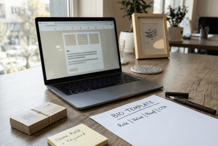 بیو اینستاگرام حرفه‌ای نمونه‌های آماده برای بیزینس‌های ایرانی